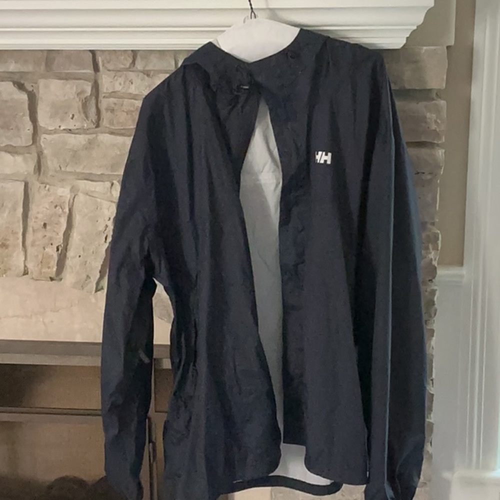 Helly Hansen Navy Windbreaker Jacket